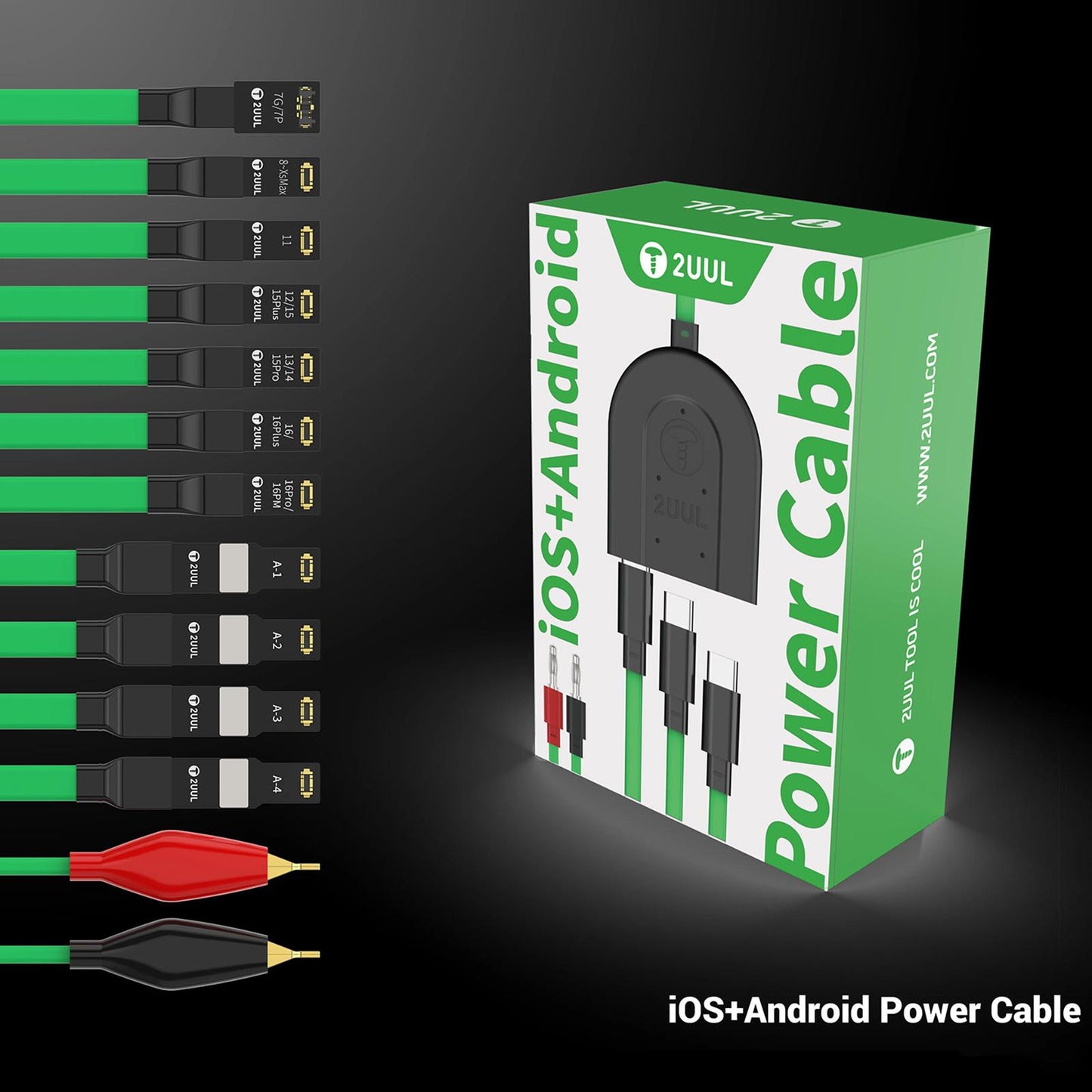 Napajalni kabel 2UUL PW02 za Apple iPhone / Android serijo