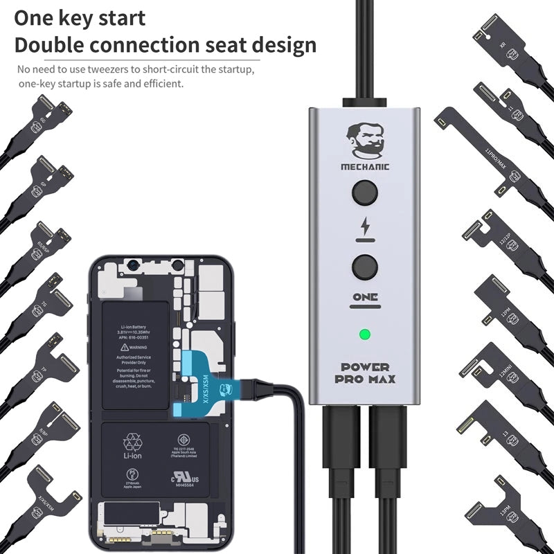 Napajalni kabel Mechanic Power Pro Max za Apple iPhone 6 - 13 Pro Max Series