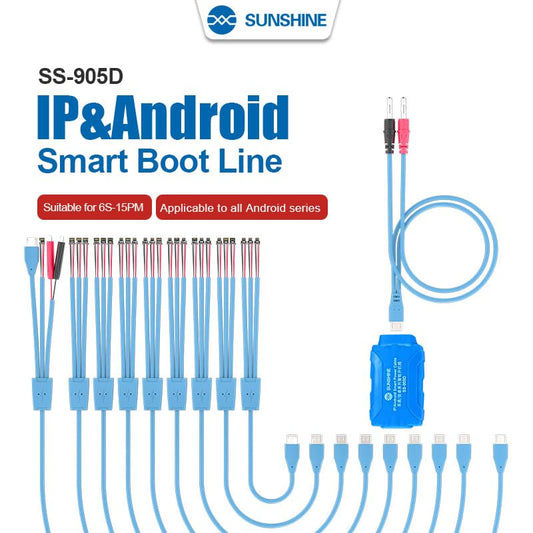 Napajalni kabel Sunshine SS-905D 21 Type za Apple iPhone / Android serijo