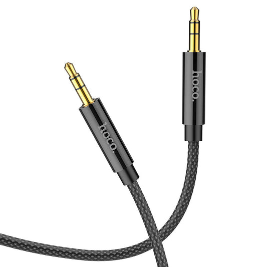 Audio kabel 3.5mm - 3.5mm HOCO UPA19, 2m, črn