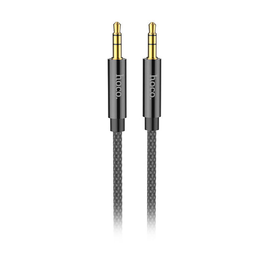 Audio kabel 3.5mm - 3.5mm HOCO UPA19, 2m, črn