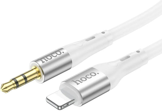 Audio kabel Lightning - 3.5mm HOCO UPA22, 1m, Bel