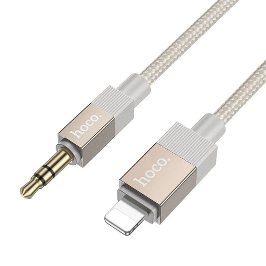 Audio kabel Lightning - 3.5mm HOCO UPA32A, 1m, Zlat