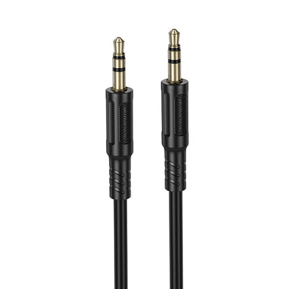 Avdio kabel 3.5mm - 3.5mm Borofone BL25 Nice, 1m, črn