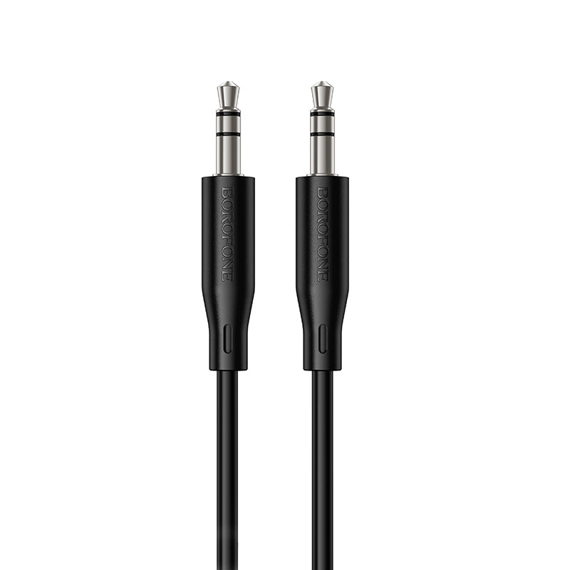 3,5 mm - 3,5 mm avdio kabel Borofone BL26 Standard, 1 m, črn