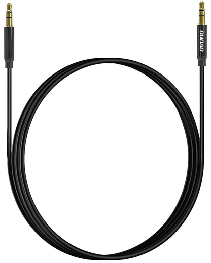 3,5 mm - 3,5 mm avdio kabel Dudao L12s, 1 m, črn