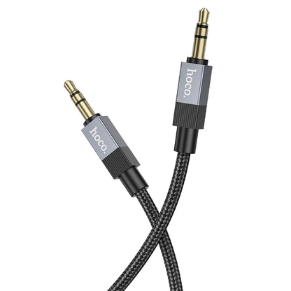 Avdio kabel 3.5mm - 3.5mm HOCO UPA32, 1m, črn