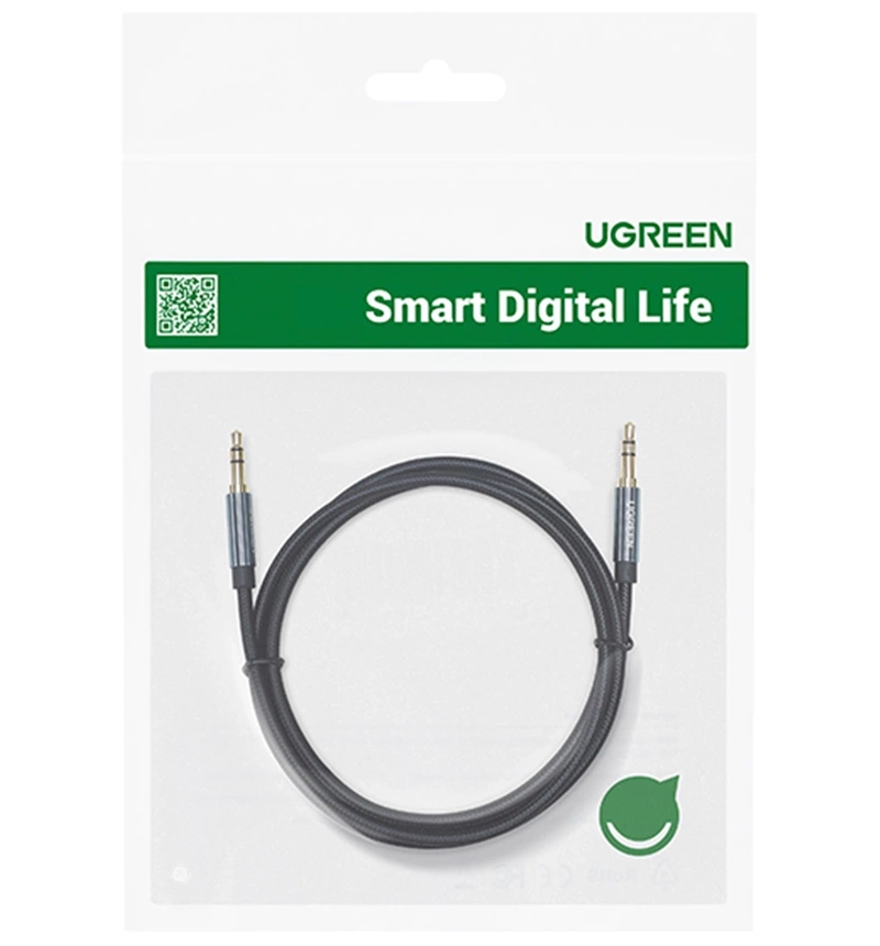 Audio kabel 3.5mm - 3.5mm UGREEN AV112, 1m, Modra