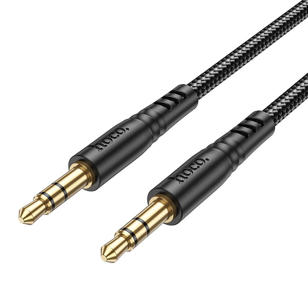 Avdio kabel 3.5mm - 3.5mm HOCO UPA24, 1m, črn