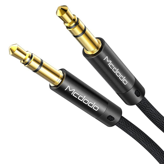 Audio kabel 3.5mm - 3.5mm McDodo CA-6640, 1.2m, črn