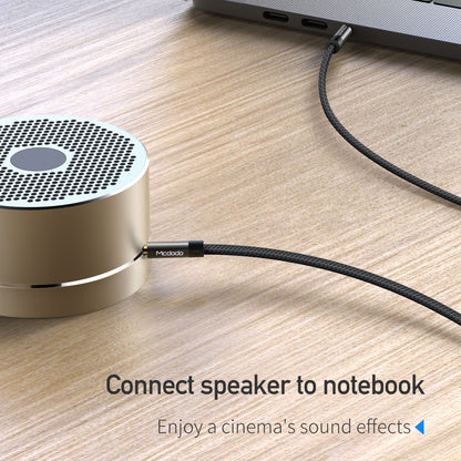 Audio kabel 3.5mm - 3.5mm McDodo CA-6640, 1.2m, črn