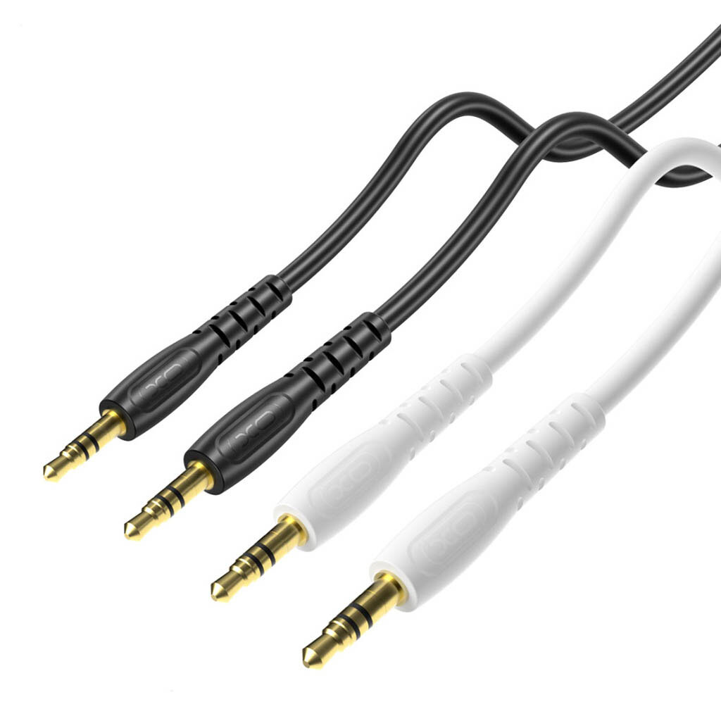 Avdio kabel 3.5mm - 3.5mm XO Design NB-R270, 1m, Bel