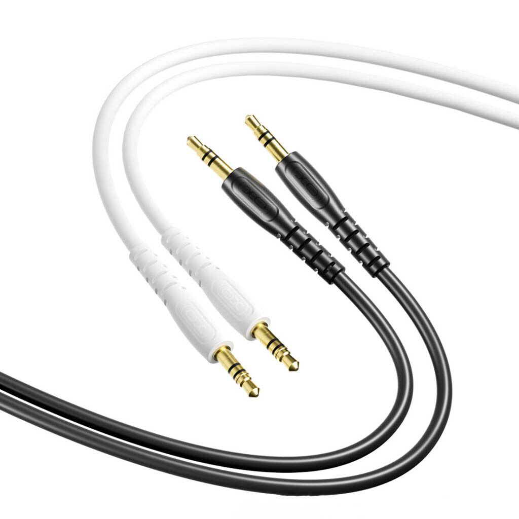 Avdio kabel 3.5mm - 3.5mm XO Design NB-R270, 1m, Bel