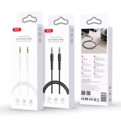 Avdio kabel 3.5mm - 3.5mm XO Design NB-R270, 1m, Bel