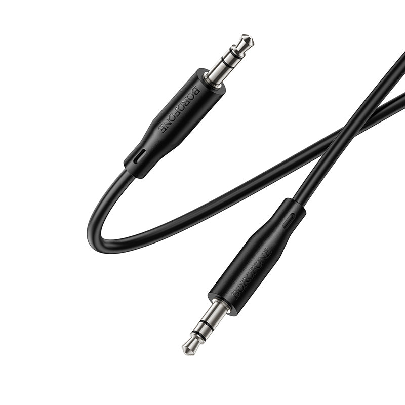3,5 mm - 3,5 mm avdio kabel Borofone BL26 Standard, 1 m, črn