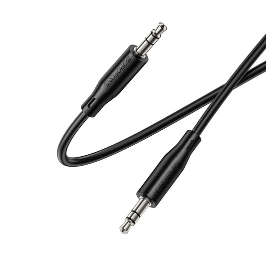 3.5mm Audio Cable - 3.5mm Borofone BL26 Standard, 1m, Black