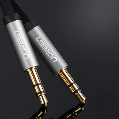 Audio kabel 3.5mm - 3.5mm UGREEN AV119 Angled, 1.5m, črn