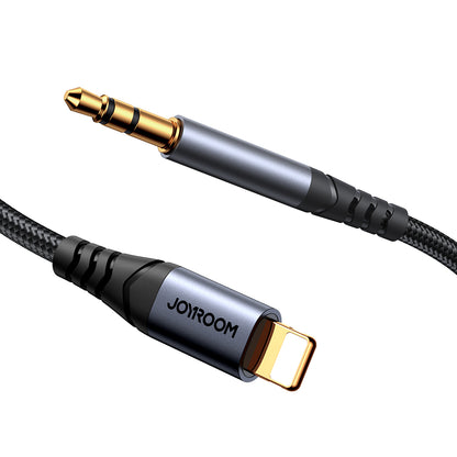 Audio kabel Lightning - 3.5mm Joyroom SY-A06, 1.2m, črn