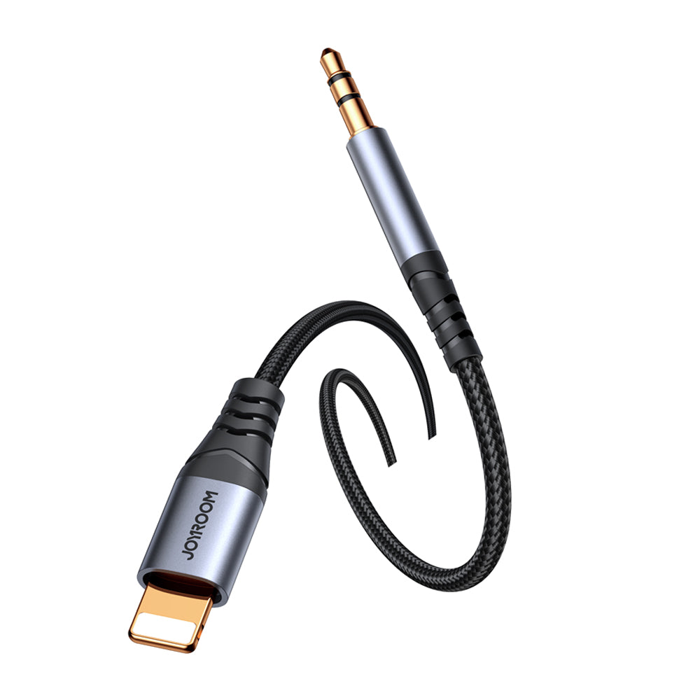 Audio kabel Lightning - 3.5mm Joyroom SY-A06, 1.2m, črn