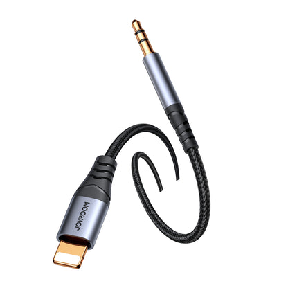 Audio kabel Lightning - 3.5mm Joyroom SY-A06, 1.2m, črn