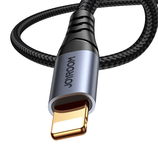 Audio kabel Lightning - 3.5mm Joyroom SY-A06, 1.2m, črn