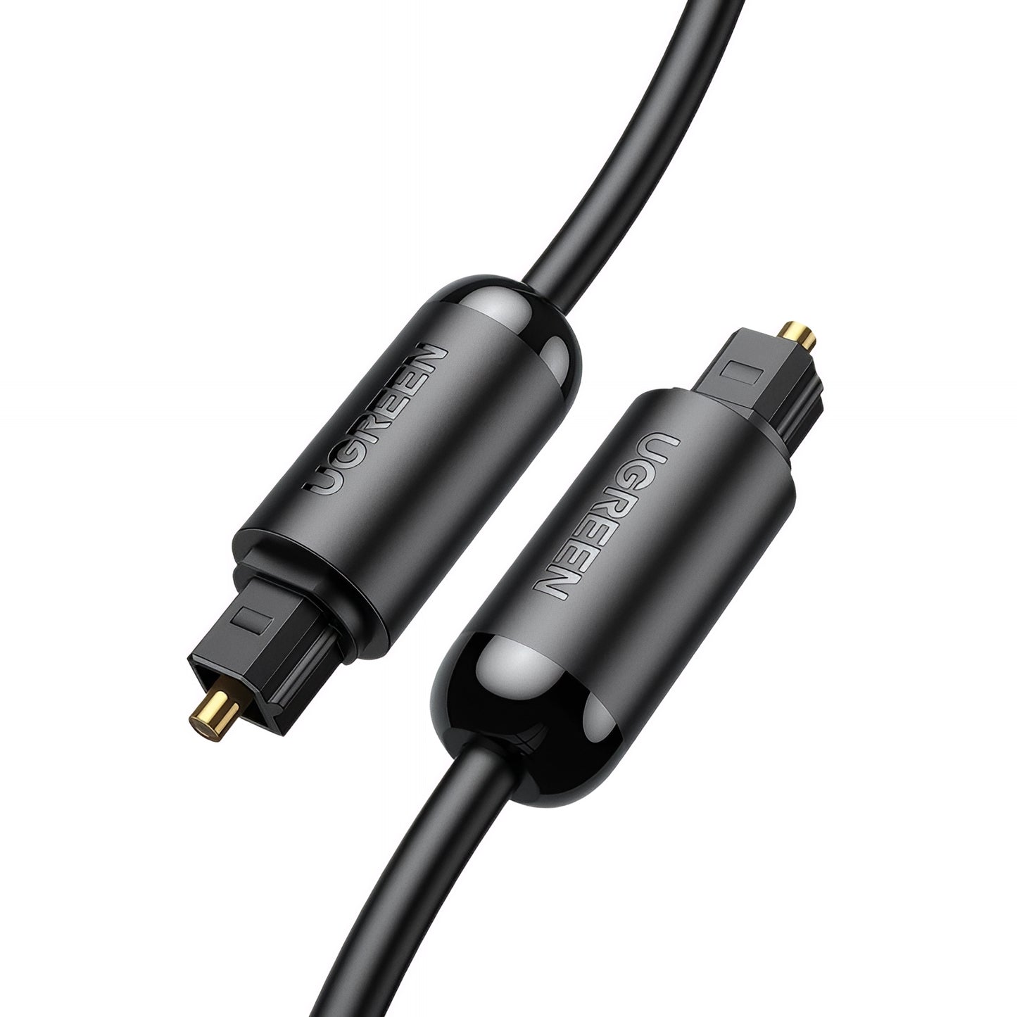 Optični avdio kabel UGREEN AV122, Toslink / SPDIF, 1,5 m, črn
