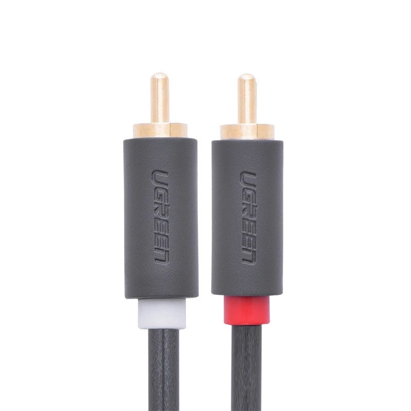 Audio kabel UGREEN AV104, 2 x RCA - 2 x RCA, 2m, črn
