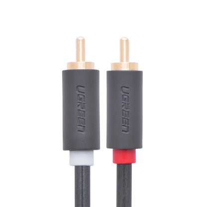 Audio kabel UGREEN AV104, 2 x RCA - 2 x RCA, 2m, črn