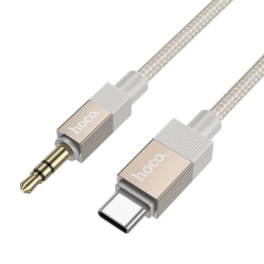 Audio kabel USB-C - 3.5mm HOCO UPA32B, 1m, Zlat