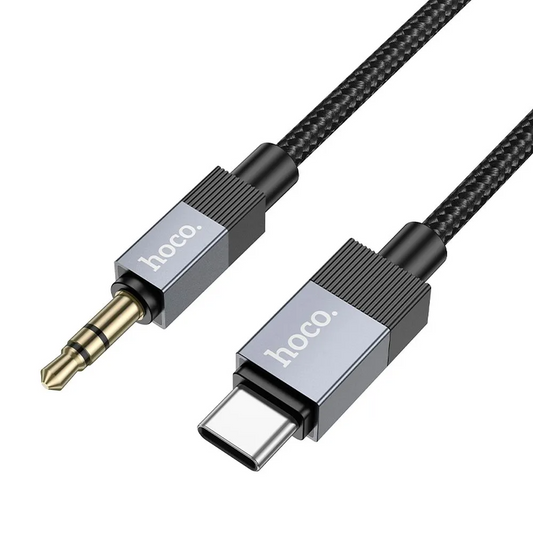 Avdio kabel USB-C - 3.5mm HOCO UPA32B, 1m, črn