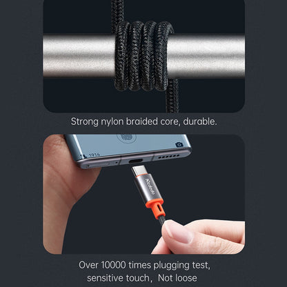 Audio kabel USB-C - 3.5mm McDodo CA-0820 Castle, 1.2m, črn