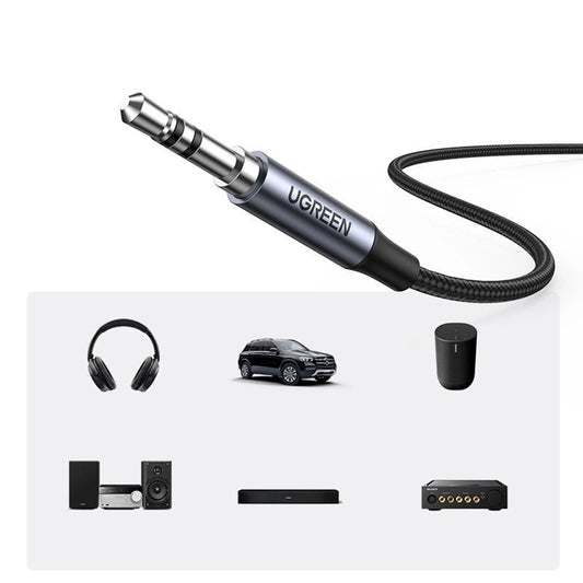 USB-C avdio kabel - 3,5 mm UGREEN CM450 (20192), 1 m, siva