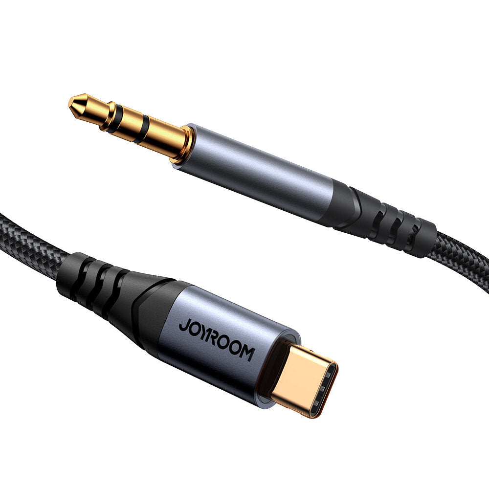 Audio kabel USB-C - 3.5mm Joyroom SY-A07, 1.2m, črn