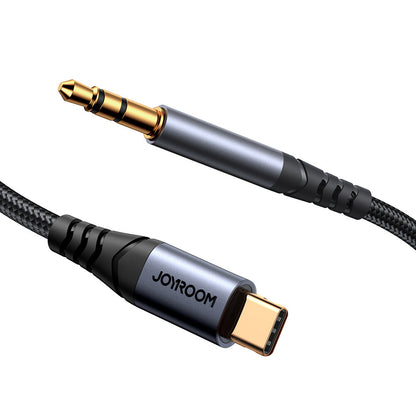 Audio kabel USB-C - 3.5mm Joyroom SY-A07, 1.2m, črn