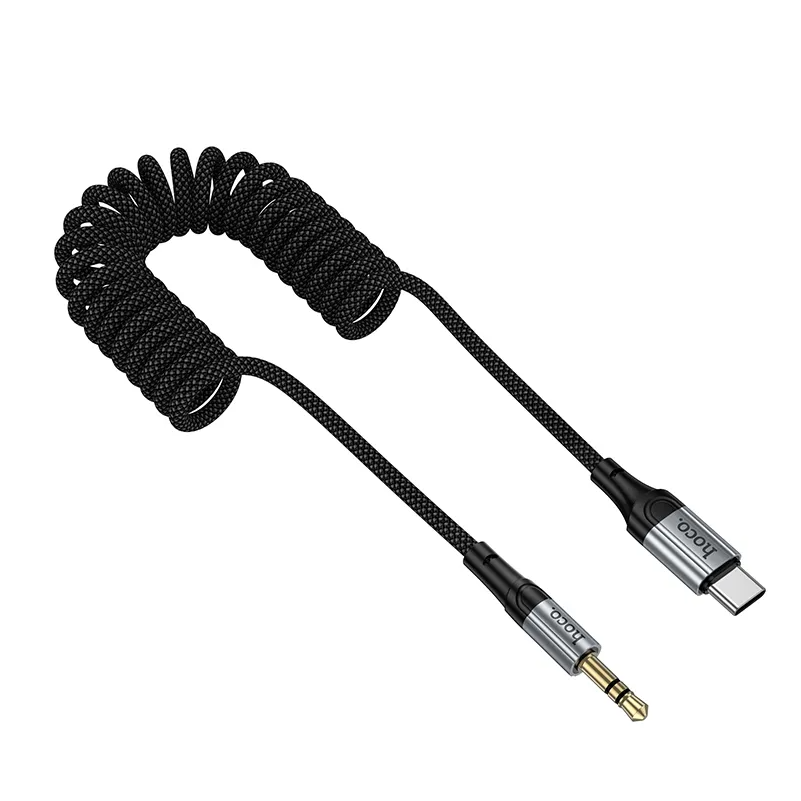 Avdio kabel USB-C - 3.5mm HOCO UPA33B, 1.5m, črn