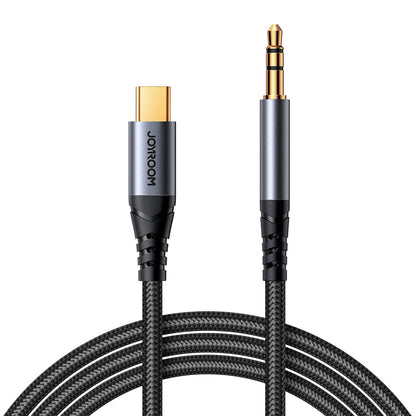 Audio kabel USB-C - 3.5mm Joyroom SY-A07, 1.2m, črn