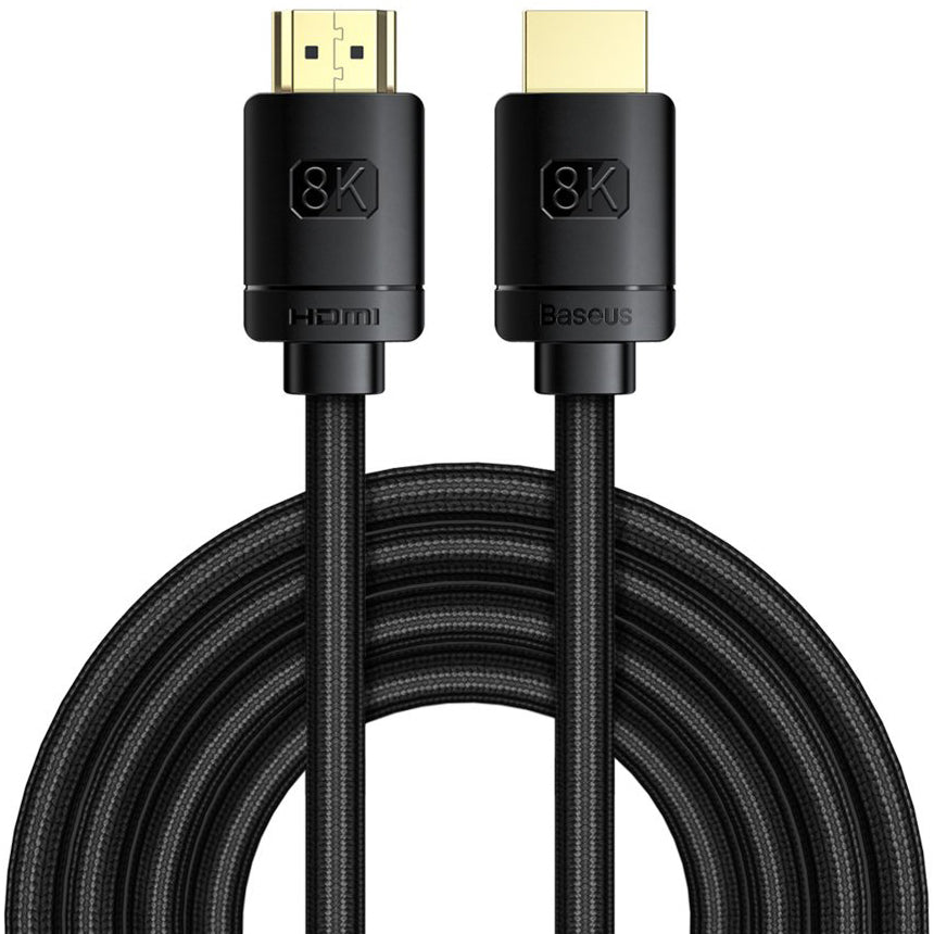 Video kabel Baseus High Definition Series, HDMI - HDMI, 8K, 3m, Črn CAKGQ-L01