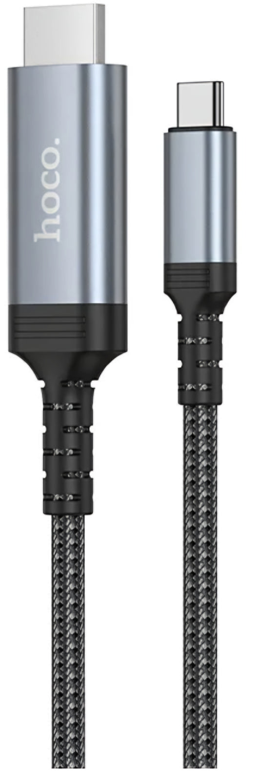 Avdio in video kabel USB-C - HDMI HOCO UA43, 1.8m, siv