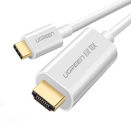 Audio in video kabel USB-C - HDMI UGREEN MM121, 1.5m, Bel