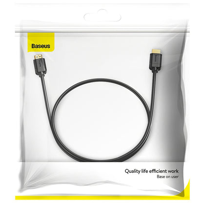 Video kabel Baseus, HDMI - HDMI, 4K, 1m, Črn CAKGQ-A01
