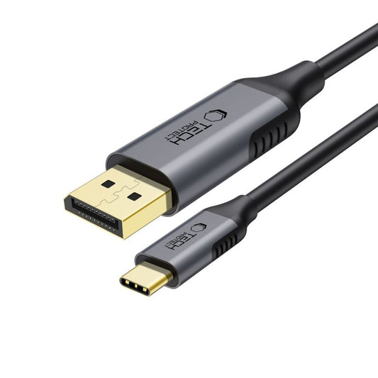 Avdio in video kabel USB-C - DisplayPort Tech-Protect Ultraboost, 1.8m, črn