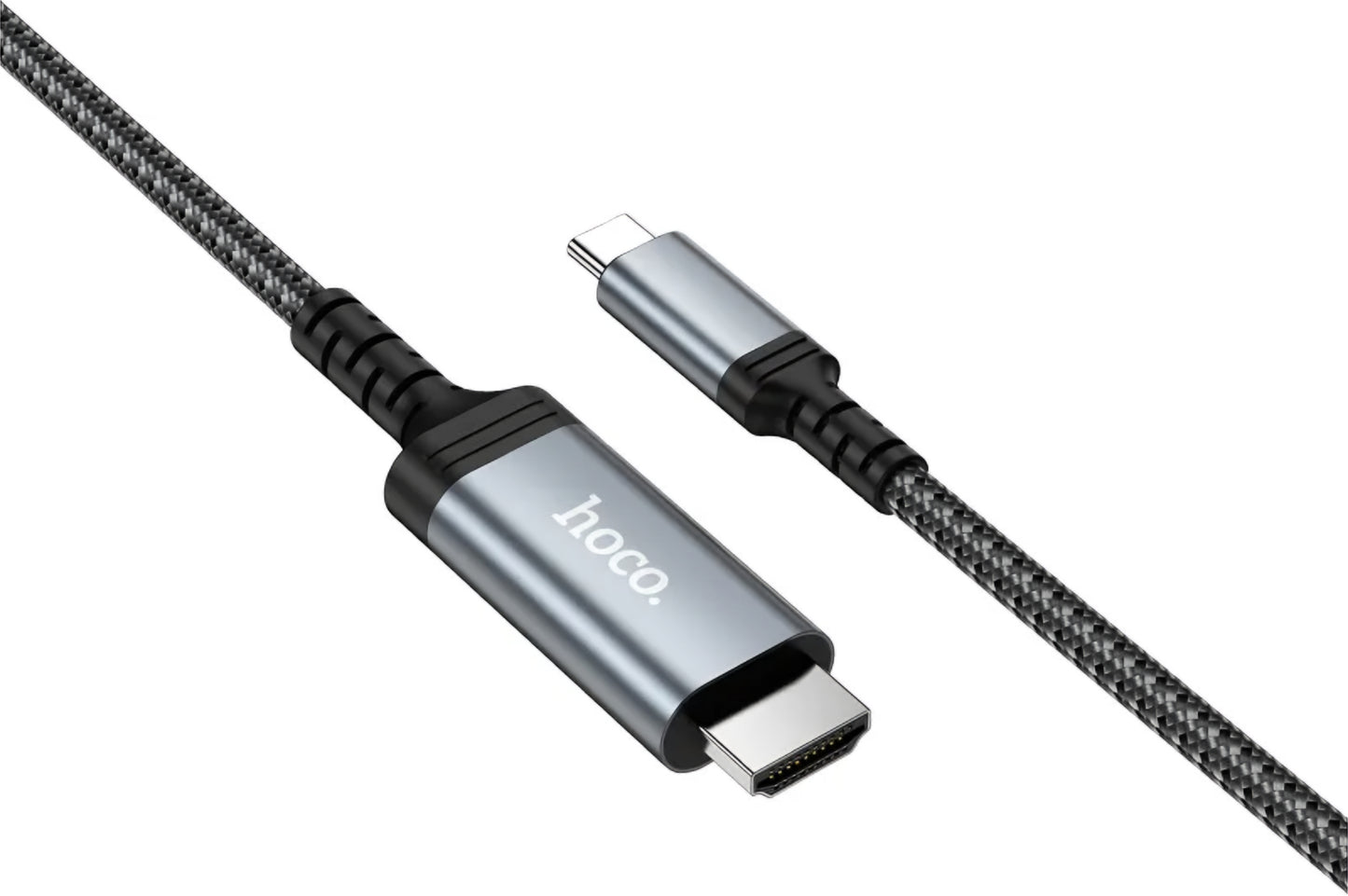 Avdio in video kabel USB-C - HDMI HOCO UA43, 1.8m, siv