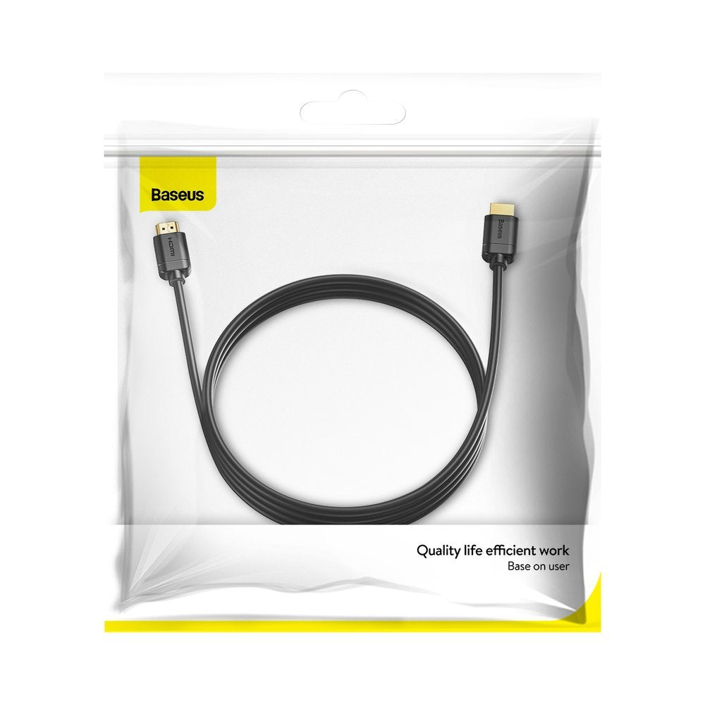 Video kabel Baseus High Definition, HDMI - HDMI, 4K, 3m, Črn CAKGQ-C01