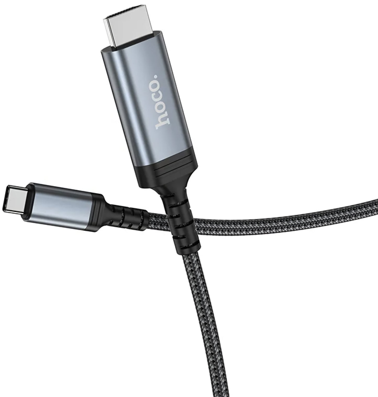 Avdio in video kabel USB-C - HDMI HOCO UA43, 1.8m, siv