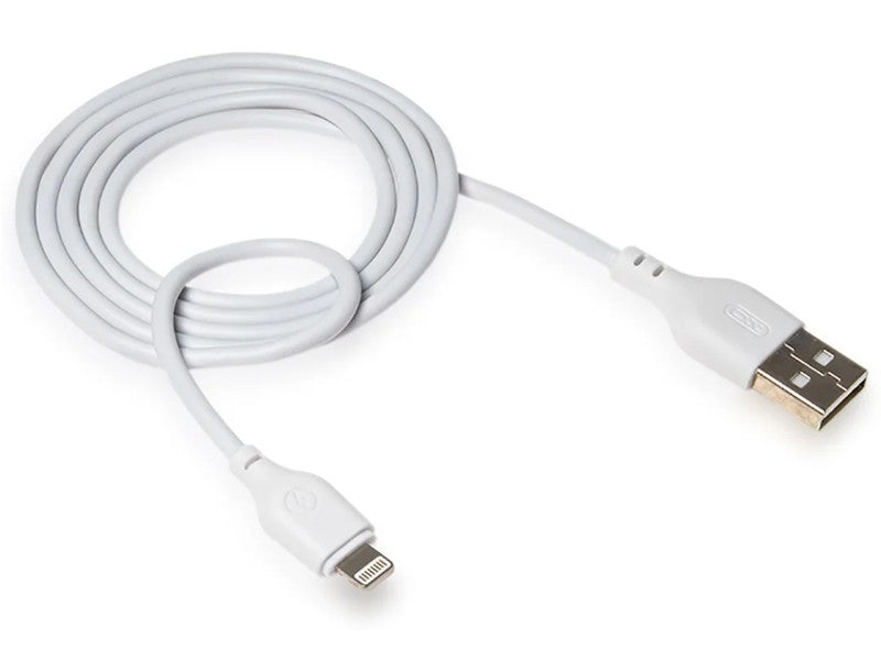 Kabel za podatke in polnjenje USB-A - Lightning XO Design NB103, 18W, 2m, Bel