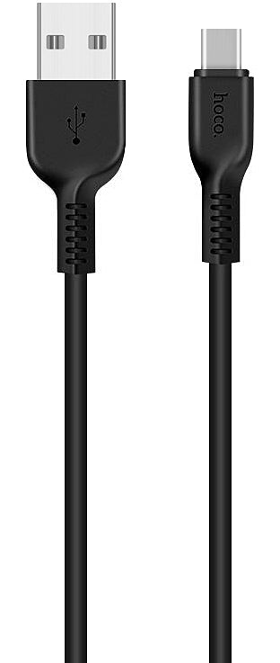 Kabel za podatke in polnjenje USB-A - USB-C HOCO X13 Easy, 18W, 1m, črn