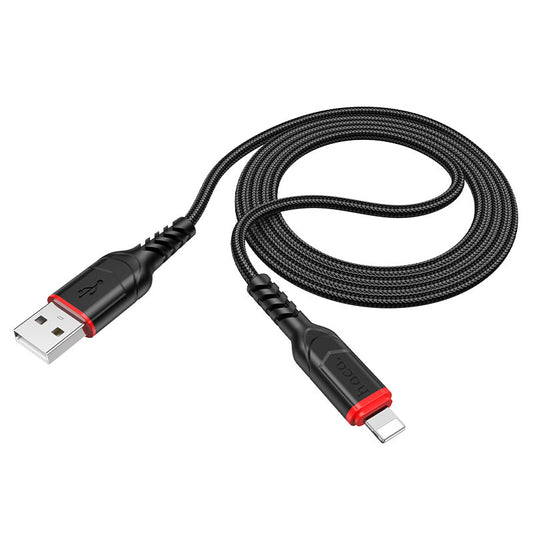 Kabel za podatke in polnjenje USB-A - Lightning HOCO X59 Victory, 18W, 1m, črn