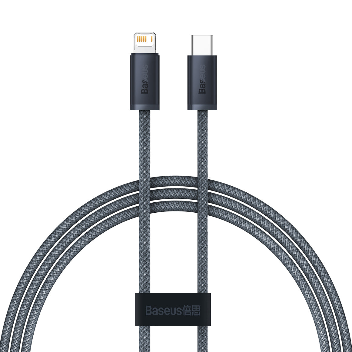 USB-C to Lightning Data and Charging Cable - Baseus Dynamic Series, 20W, 1m, Gray CALD000016