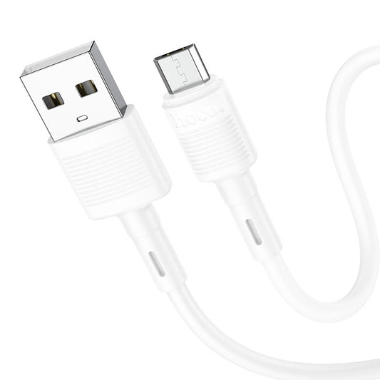 Kabel za podatke in polnjenje USB-A - microUSB HOCO X83 Victory, 18W, 1m, Bel