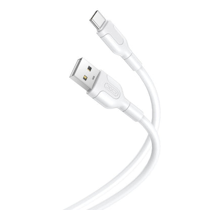 Kabel za podatke in polnjenje USB-A - USB-C XO Design NB212, 18W, 1m, Bel